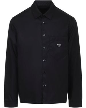 Prada Re-Nylon Shirt - Black