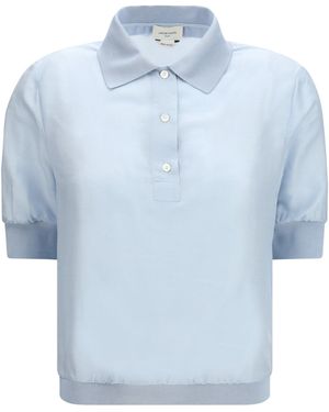 Jacob Cohen Short-Sleeve Blouse - Blue
