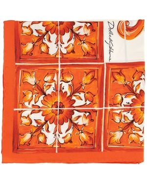 Dolce & Gabbana Dolce&Gabbana Accessories Scarves & Shawls - Orange