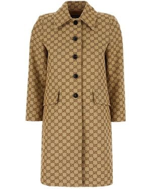 Gucci Clothing Coats - Natural