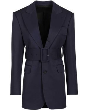 Celine Column Jacket - Blue