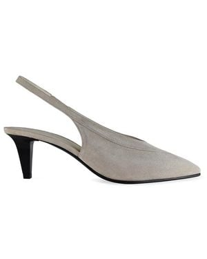 Loro Piana Rebecca Pumps - Gray