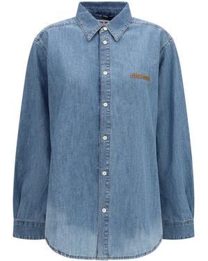 Miu Miu Chambray Shirt - Blue