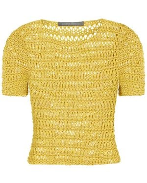 Alberta Ferretti Clothing T-Shirt - Yellow