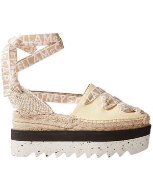 Stella McCartney Gaia Espadrilles - Metallic