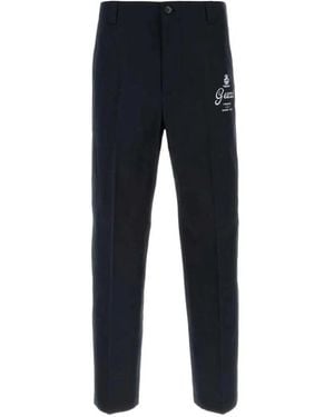 Gucci Midnight Blue Twill Pant