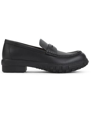 Givenchy Echo Calf Leather Loafers - Black