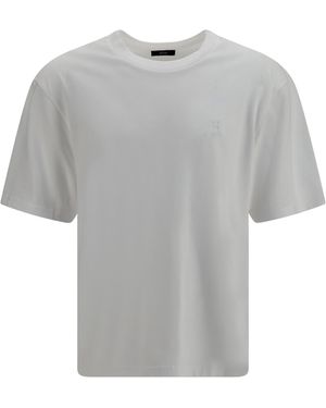 Herno Cotton Short-Sleeve T-Shirt - Gray