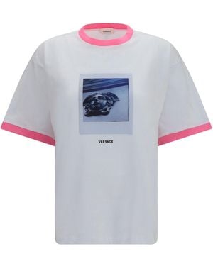Versace T-Shirt Cotton Jersey - Multicolor
