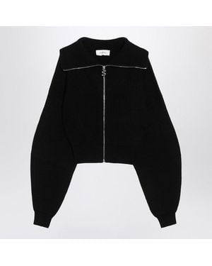 Sportmax Zip-Up Cardigan - Black