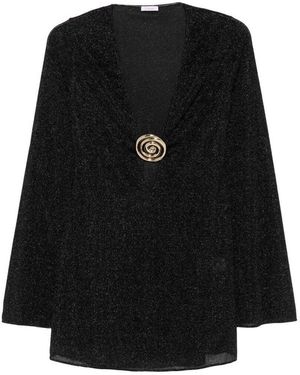 Oséree Lumière Spira Kaftan - Black