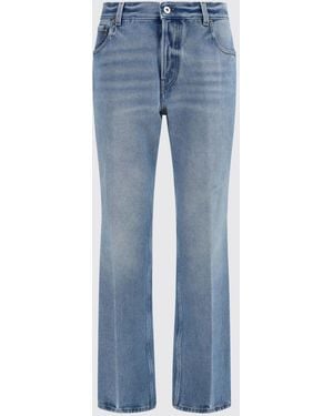 Miu Miu Pants Gnawed - Blue