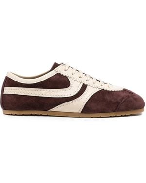 Dries Van Noten Suede Sneakers - Brown