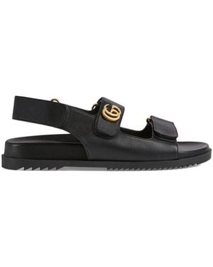Gucci Leather Sandal - Black