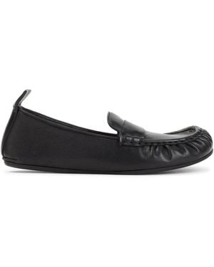 Acne Studios Nappa Leather Loafers - Black
