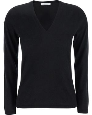 Max Mara V-Neck Sweater - Black