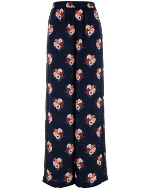 Fendi Pantalone Bouquet Jacqua - Blue