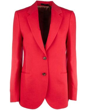 Paul Smith Clothing Blazers & Gilets - Red