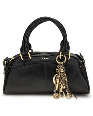 Chloé Chloã Small Bowling Handbag - Black