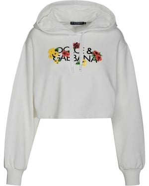 Dolce & Gabbana Dolce & Gabbana Cotton Sweatshirt - Gray