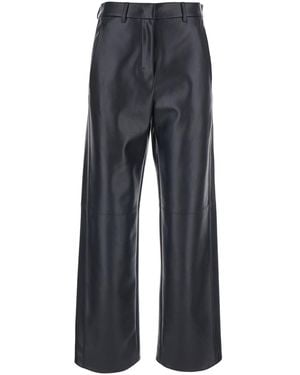 Max Mara 'S Maxmara Sospiro Pants With Pockets And Visible Hems - Blue