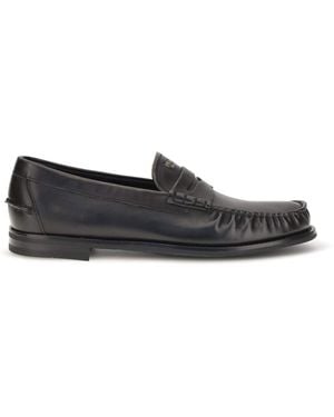 Prada Vintage Leather Loafers - White