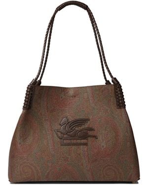 Etro "Libra" Tote Bag - Brown