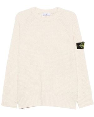 Stone Island Neutrals Sweaters & Knitwear - White