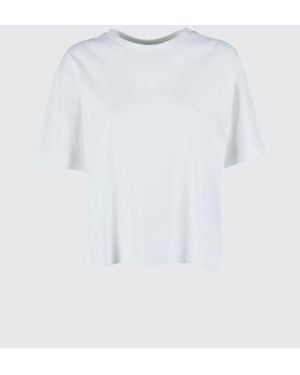 Weekend by Maxmara Cotton Crew Neck T-Shirt - White