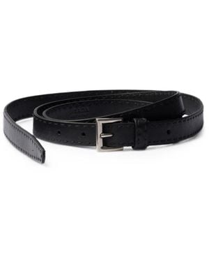 Prada Leather Belt - Black