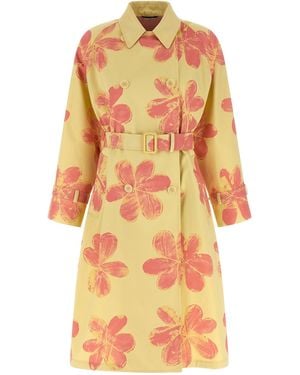 Max Mara Cotton Coat Clothing - Multicolor