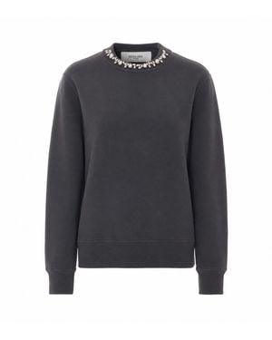 Golden Goose Crystals Sweatshirt - Gray