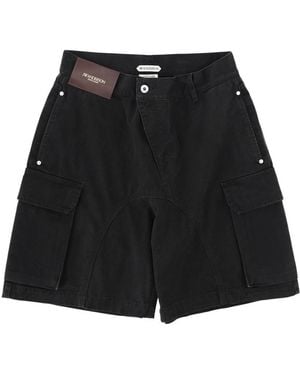 JW Anderson Solid Shorts - Black