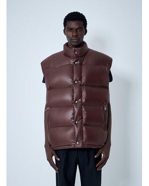 Prada Re-Nylon Down Vest - Purple