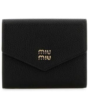 miu miu ネイビー 長財布 箱付き miu miu ネイビー 長財布 箱付きΩ