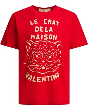Valentino T-Shirts - Red