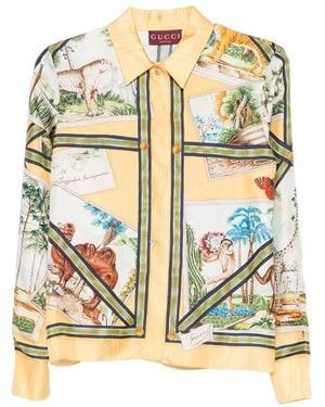 Gucci 'Viaggiatore Immaginario' Shirt - Metallic
