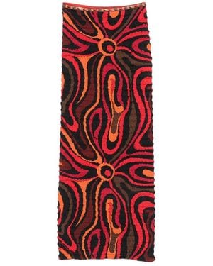 PUCCI Maxi Skirts - Red