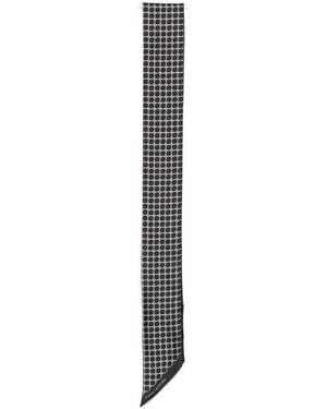 Tagliatore Silk Scarves - Black