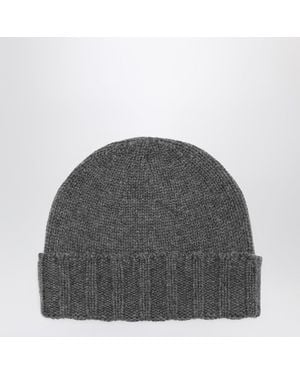 Drumohr Cashmere Beret - Gray