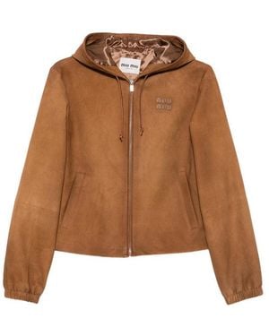 Miu Miu Jackets - Brown