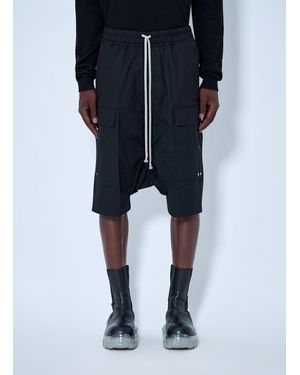Rick Owens Cargo Shorts - Blue