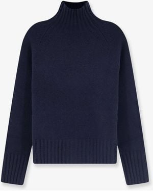 Max Mara Smmmantova Wool And Cashmere Sweater - Blue