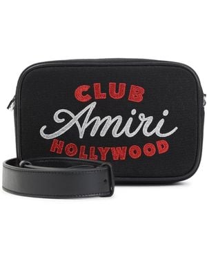 Amiri Club Camera Case Handbag - Black