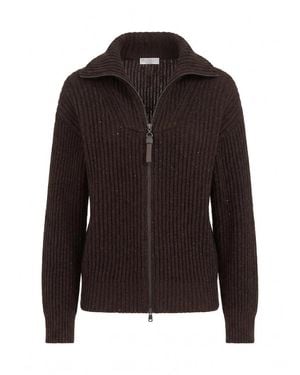 Brunello Cucinelli Cardigan - Brown