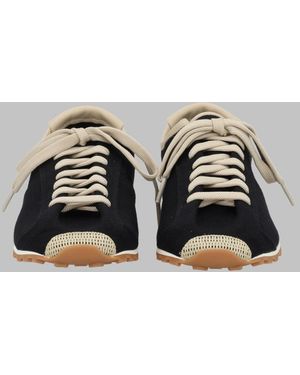 Jacquemus Sleek Low-Profile Sneakers For - Black