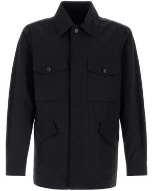 Burberry Midnight Nylon Jacket - Blue
