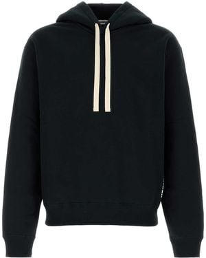 Jil Sander Cotton Sweatshirt - Black