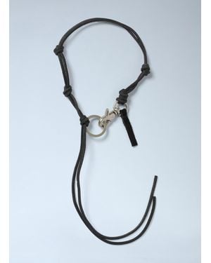Our Legacy Ladon Keyring Necklace - Blue