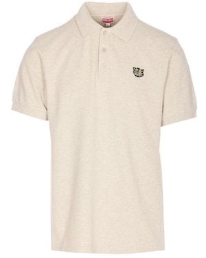 KENZO Wild Tiger Slim Fit Polo - Natural